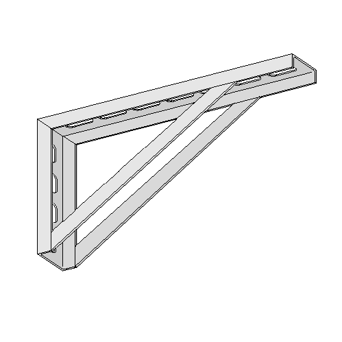 Draagarm Muur Heavy Duty 400/700mm HDG