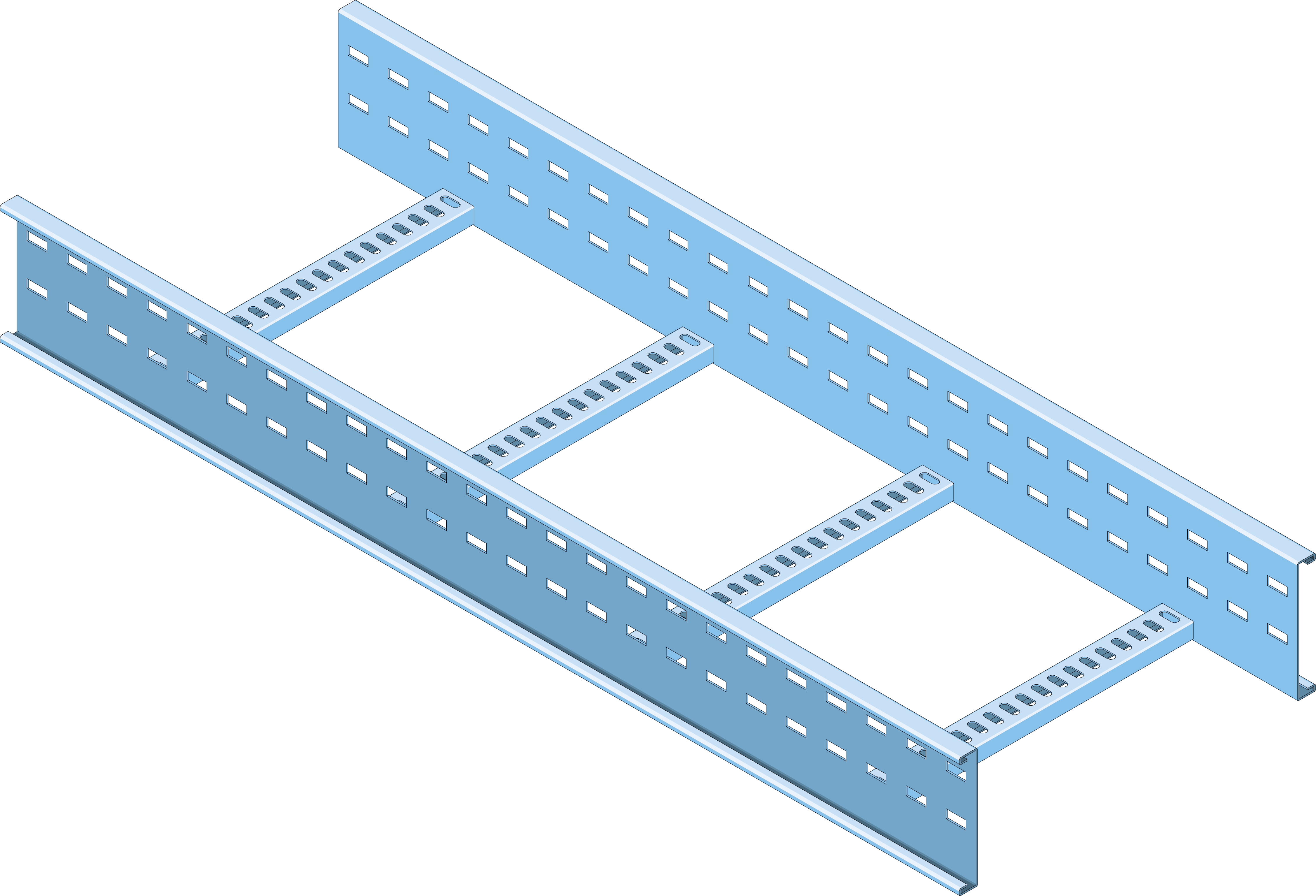 Kabelladder ECL150 900mm RVS316